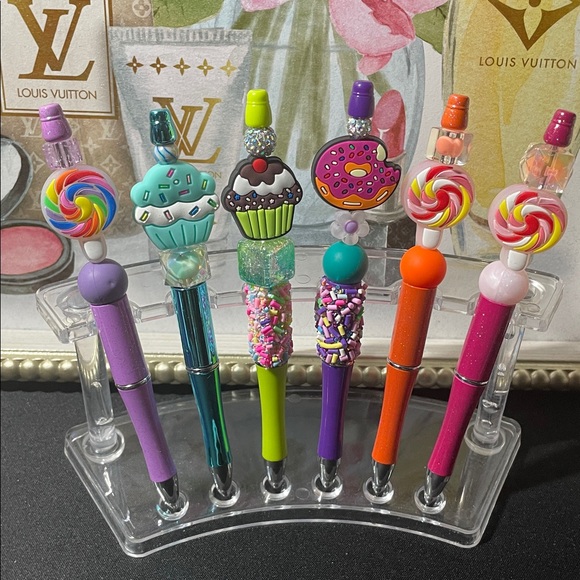 6PC Humor Me Pens Sweets Collection - Picture 2 of 3